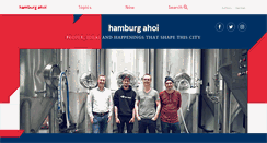 Desktop Screenshot of hamburg-ahoi.com