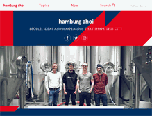 Tablet Screenshot of hamburg-ahoi.com